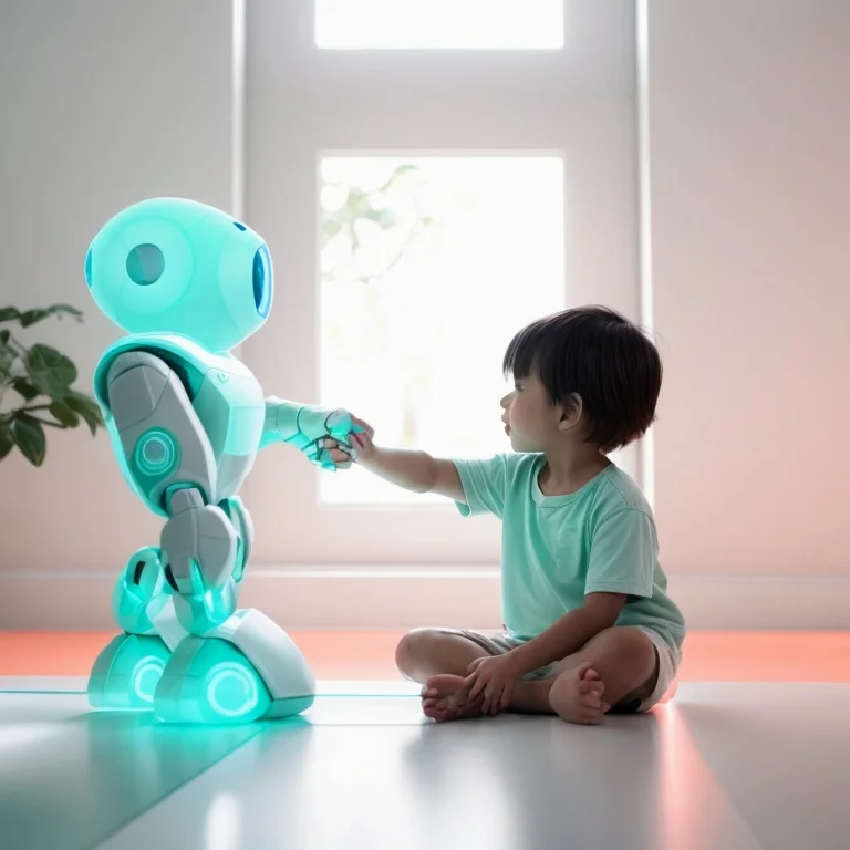 Illustration d’un jouet AI interactif